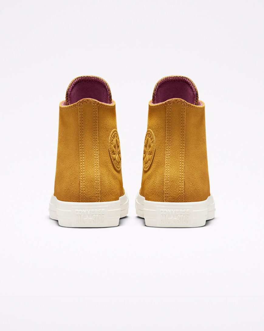 Women's Converse Chuck Taylor All Star Classic High Top Shoes Yellow | AU E1890Z